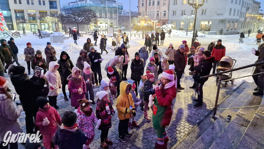 Mikołaj na rynku w Tarnowskich Górach