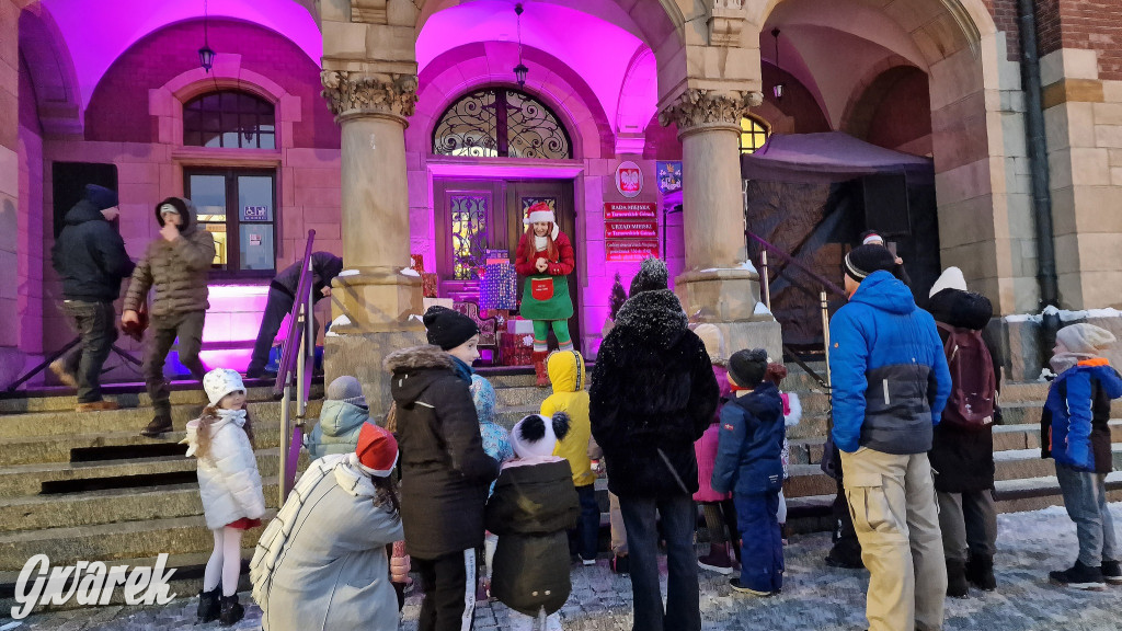 Mikołaj na rynku w Tarnowskich Górach