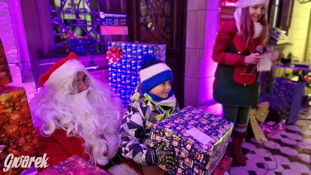 Mikołaj na rynku w Tarnowskich Górach