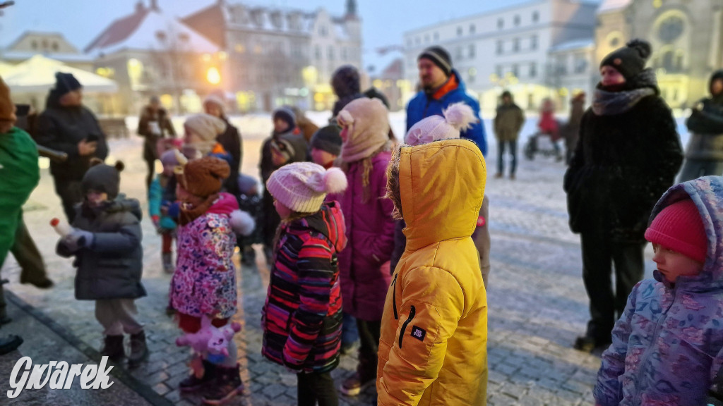 Mikołaj na rynku w Tarnowskich Górach