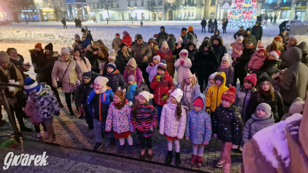Mikołaj na rynku w Tarnowskich Górach
