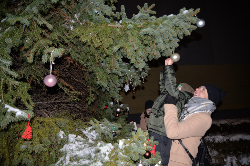 Strojenie choinki w Strzybnicy [ZDJĘCIA]