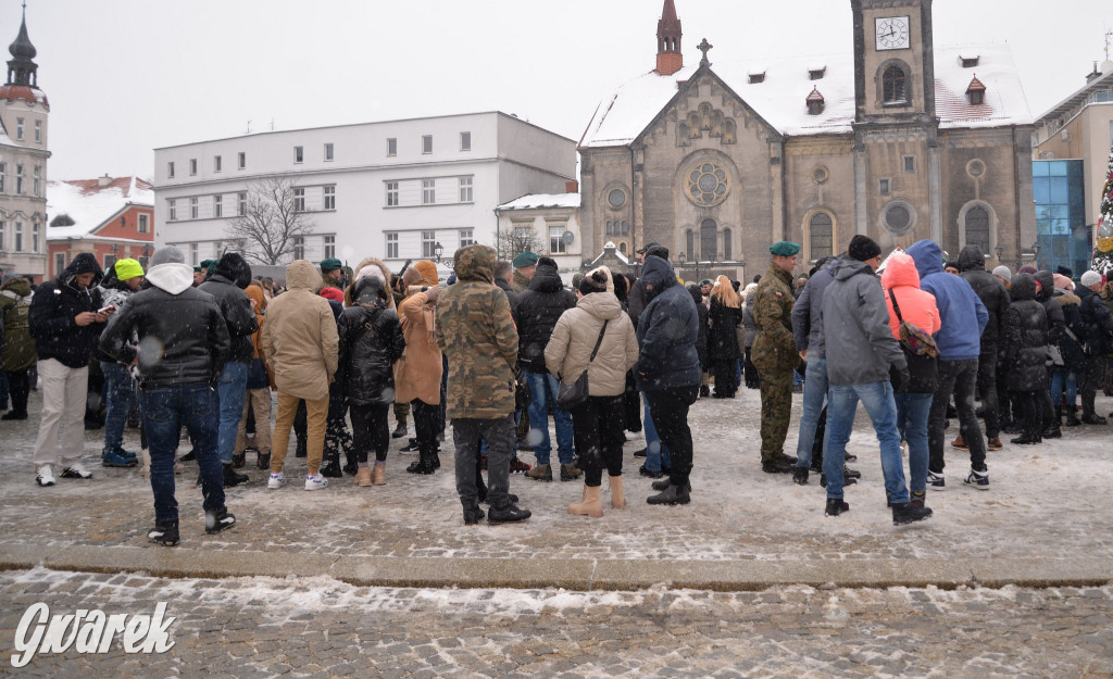 Tarnowskie Góry. Przysięga wojskowa na rynku