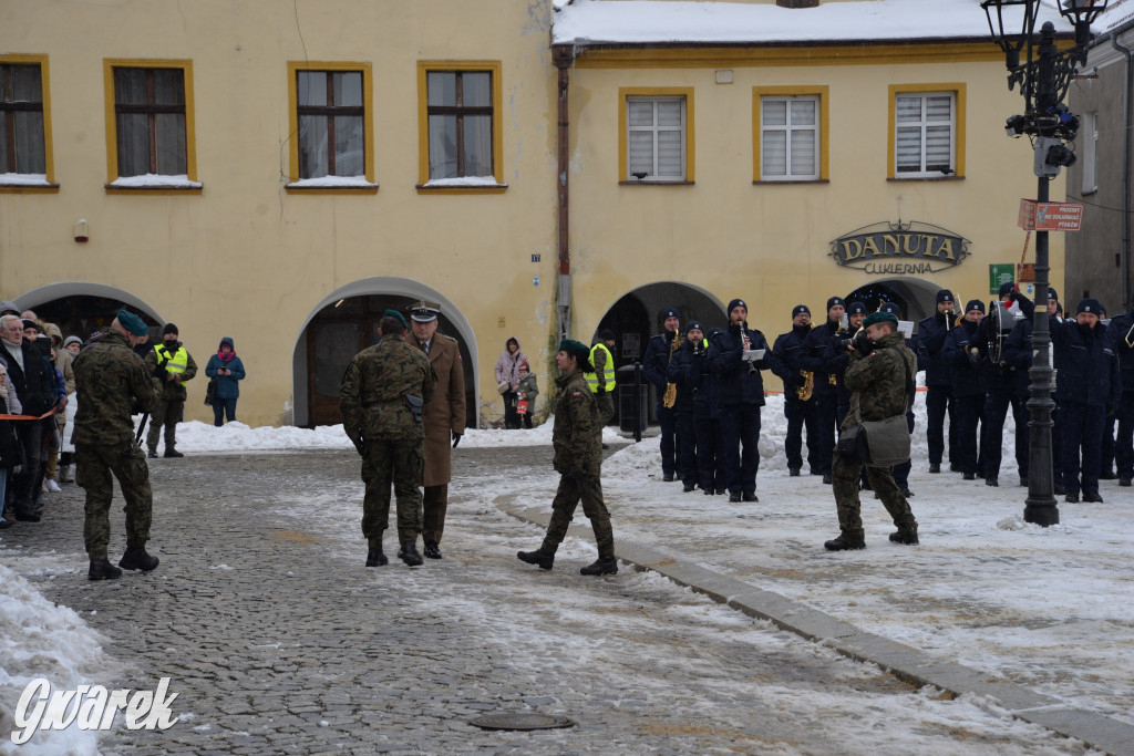 Tarnowskie Góry. Przysięga wojskowa na rynku