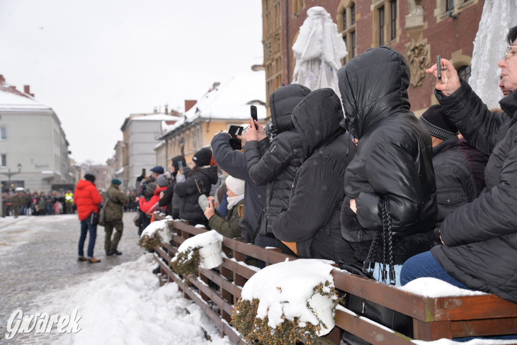 Tarnowskie Góry. Przysięga wojskowa na rynku