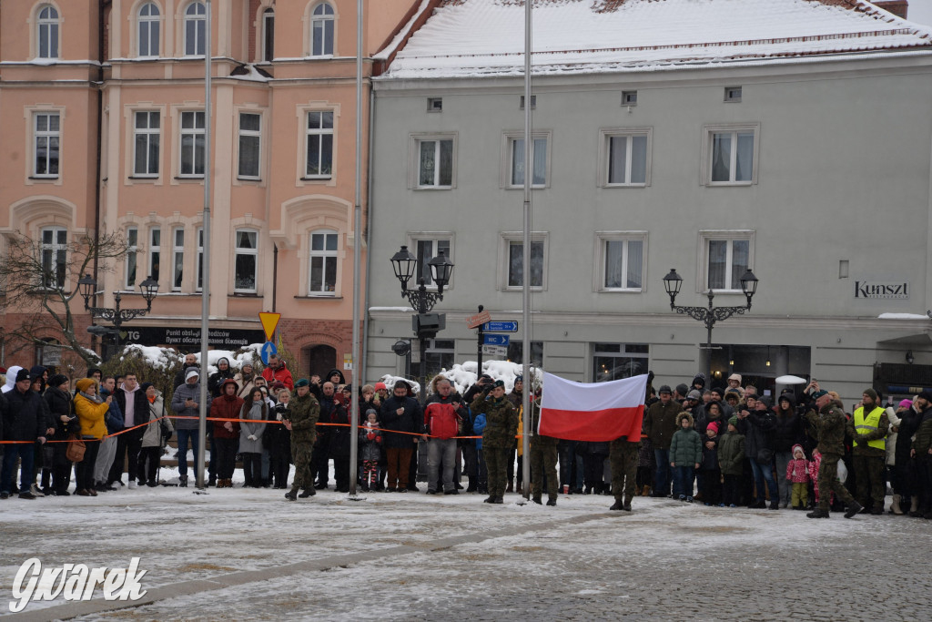 Tarnowskie Góry. Przysięga wojskowa na rynku