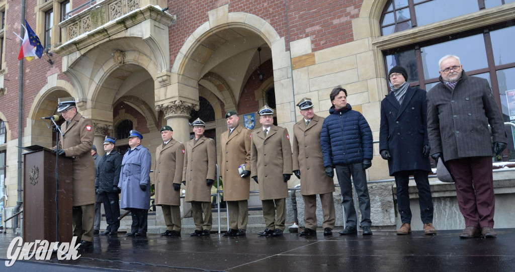 Tarnowskie Góry. Przysięga wojskowa na rynku