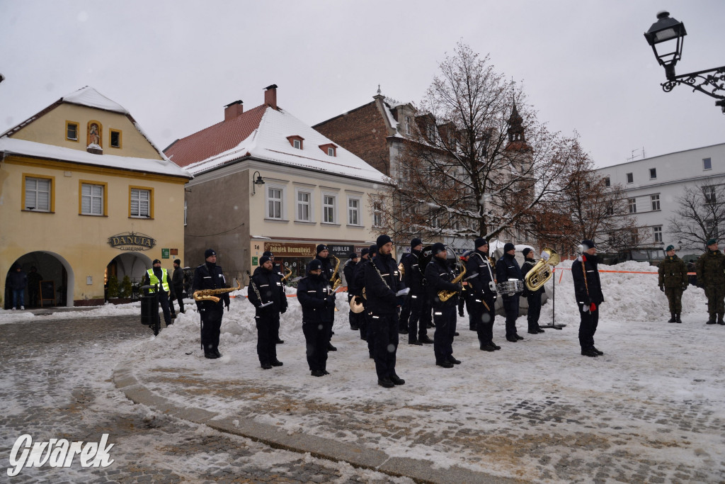 Tarnowskie Góry. Przysięga wojskowa na rynku