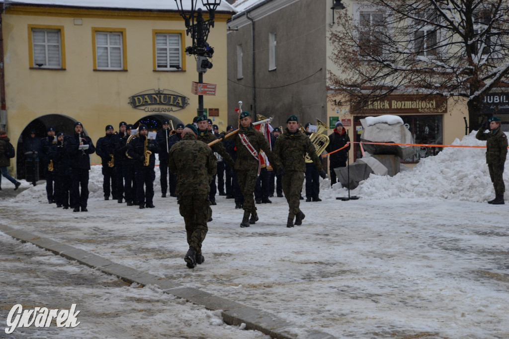 Tarnowskie Góry. Przysięga wojskowa na rynku