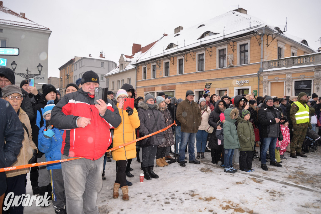 Tarnowskie Góry. Przysięga wojskowa na rynku