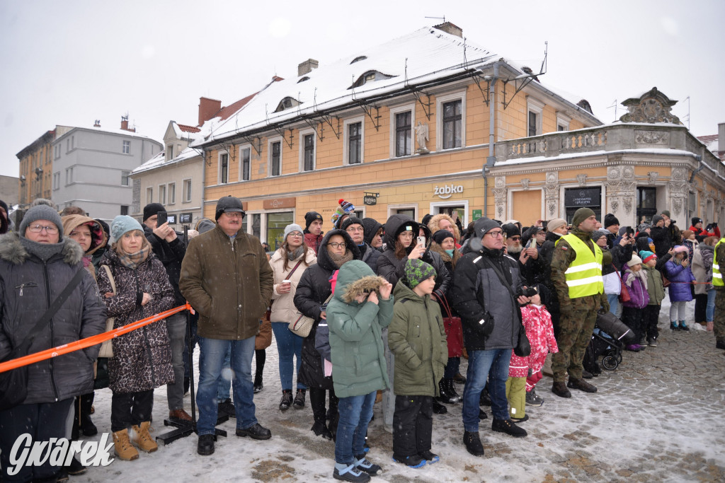 Tarnowskie Góry. Przysięga wojskowa na rynku