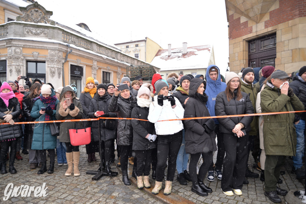 Tarnowskie Góry. Przysięga wojskowa na rynku