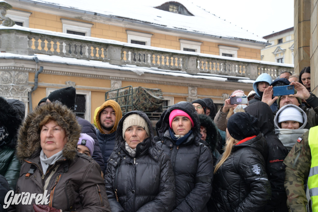 Tarnowskie Góry. Przysięga wojskowa na rynku