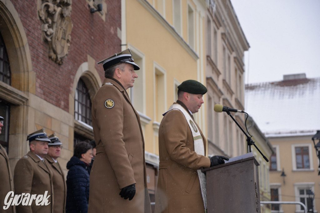 Tarnowskie Góry. Przysięga wojskowa na rynku