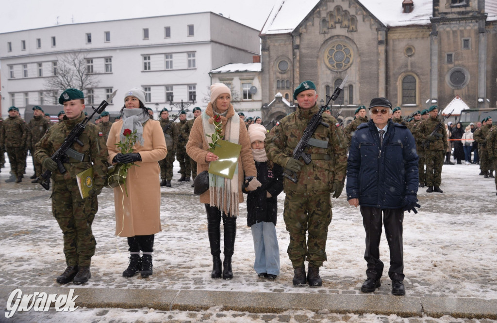 Tarnowskie Góry. Przysięga wojskowa na rynku