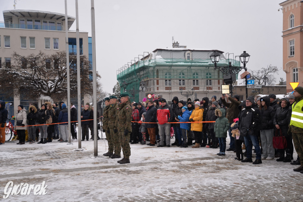 Tarnowskie Góry. Przysięga wojskowa na rynku