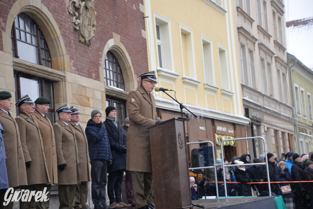 Tarnowskie Góry. Przysięga wojskowa na rynku