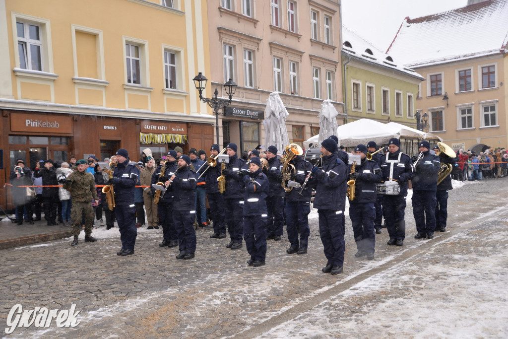 Tarnowskie Góry. Przysięga wojskowa na rynku