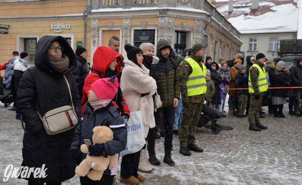 Tarnowskie Góry. Przysięga wojskowa na rynku