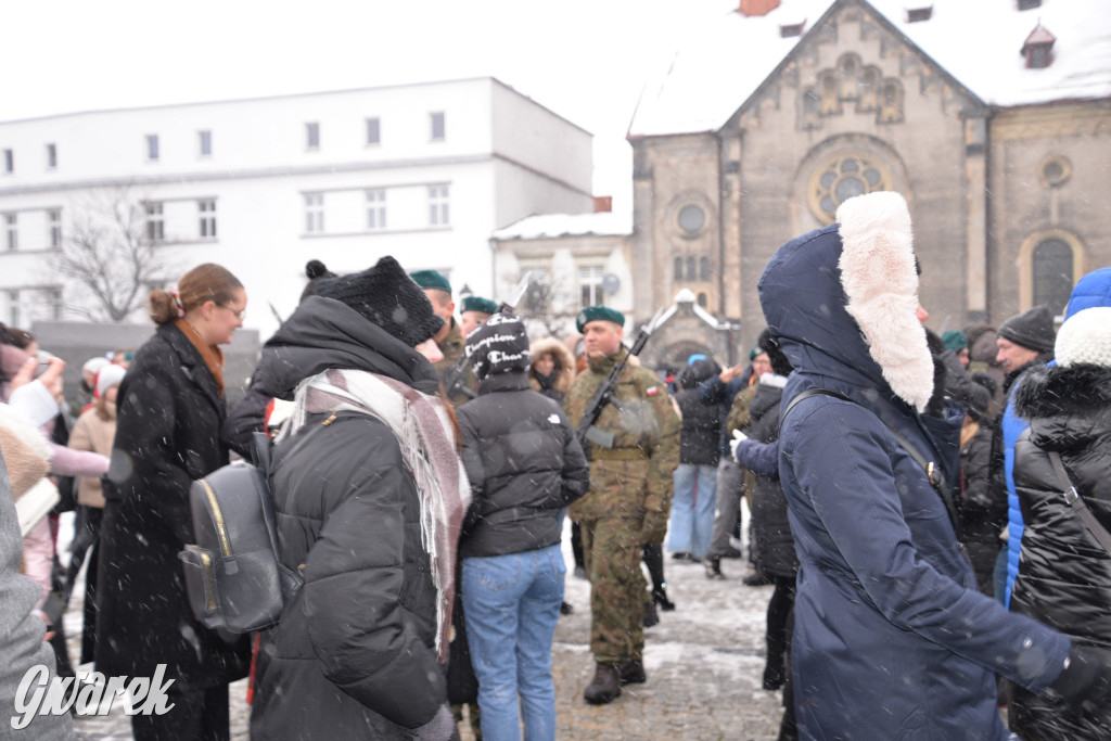 Tarnowskie Góry. Przysięga wojskowa na rynku