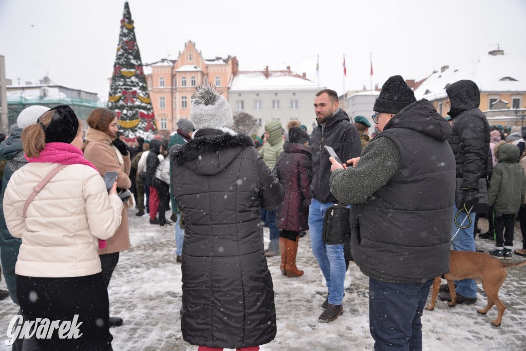 Tarnowskie Góry. Przysięga wojskowa na rynku