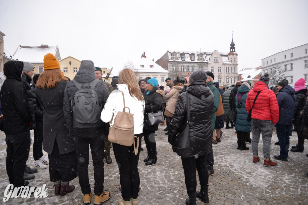 Tarnowskie Góry. Przysięga wojskowa na rynku