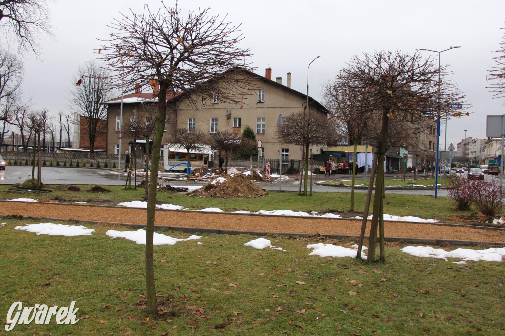 Tarnowskie Góry. Budują ścieżki rowerowe, są korki