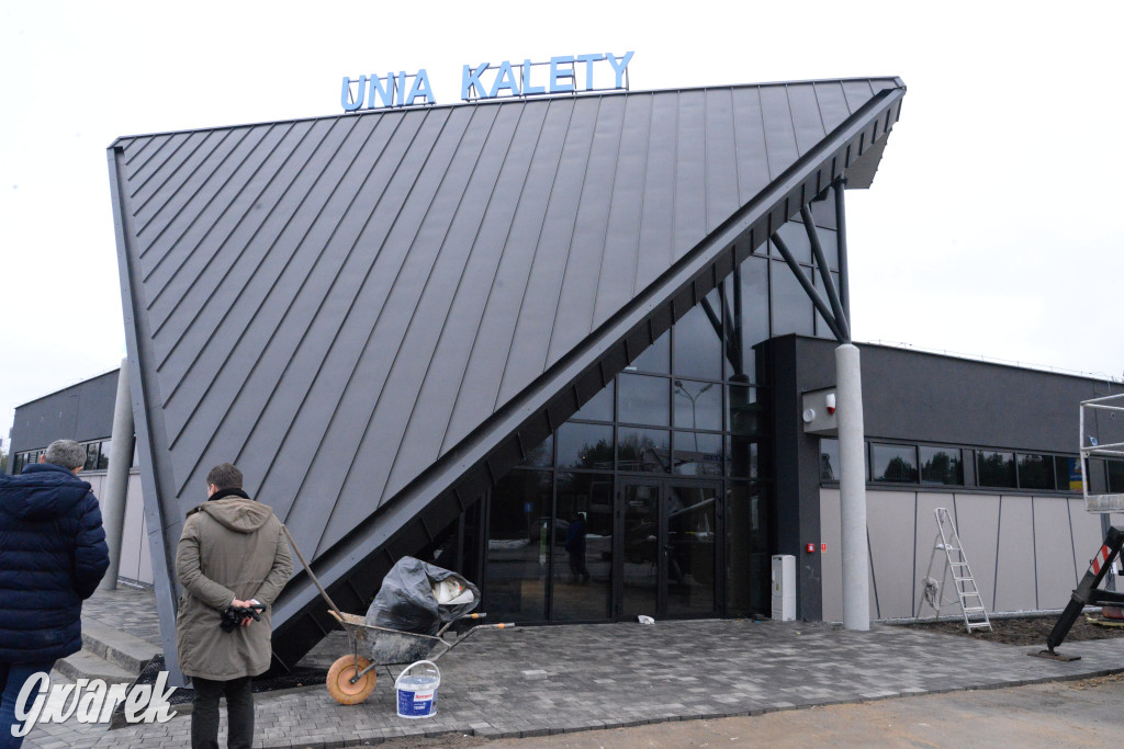 Kalety. Nowy pawilon KS Unia Kalety