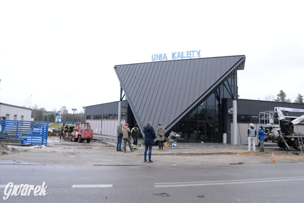 Kalety. Nowy pawilon KS Unia Kalety