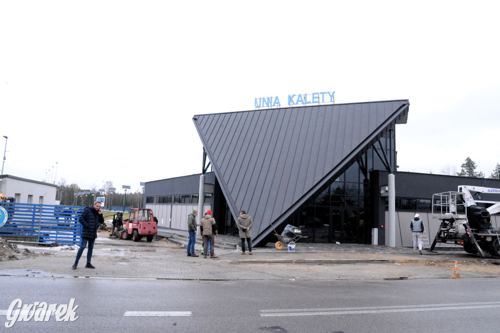 Kalety. Nowy pawilon KS Unia Kalety