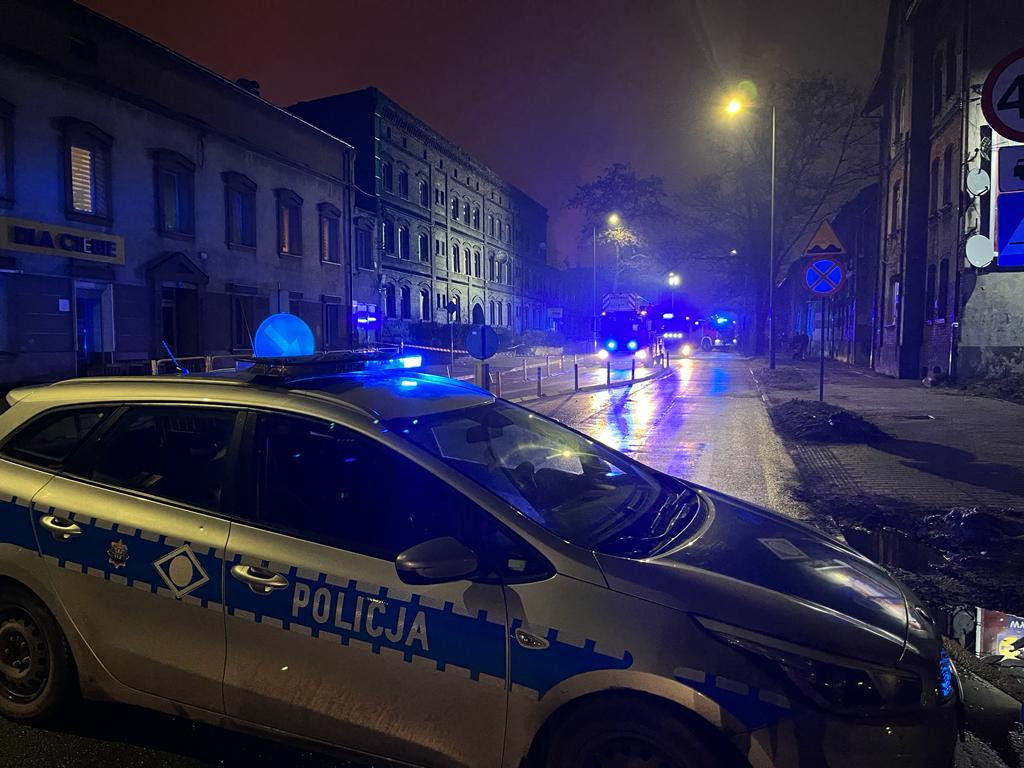 Zawaliła się trzykondygnacyjna kamienica