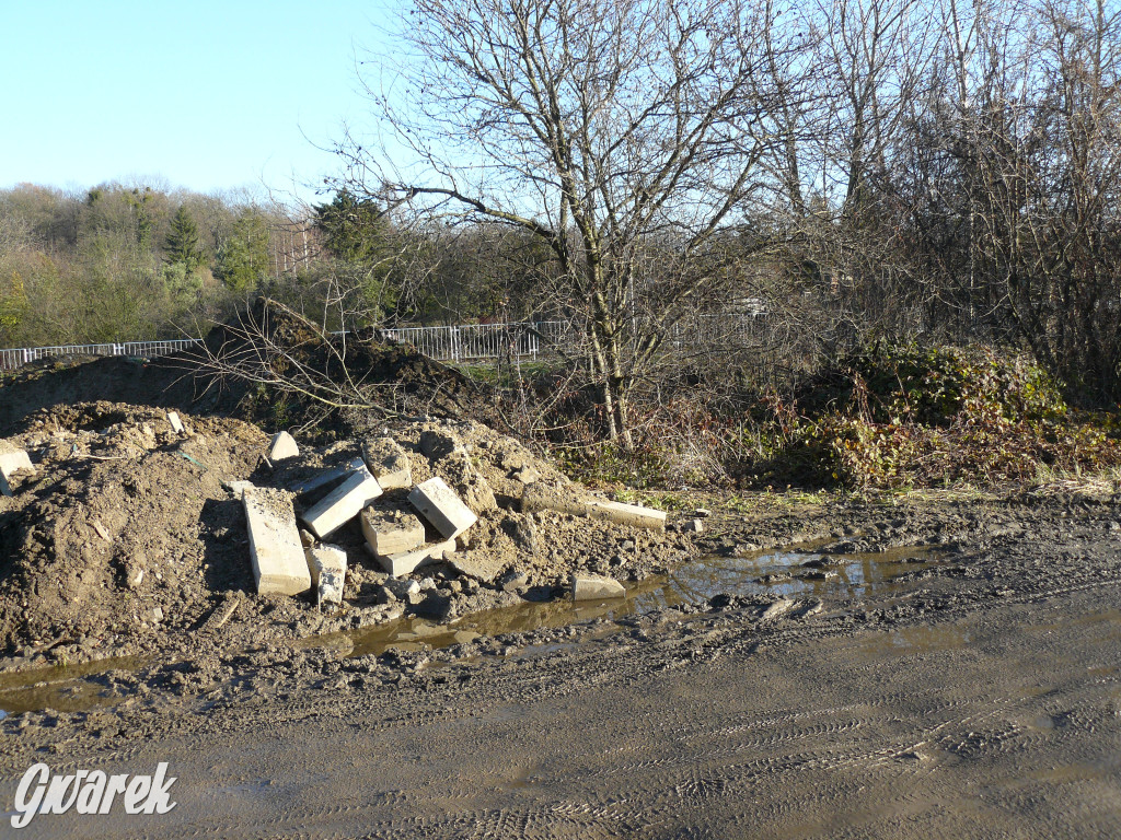 Tarnowskie Góry. Bałagan przy ul. Piestraka