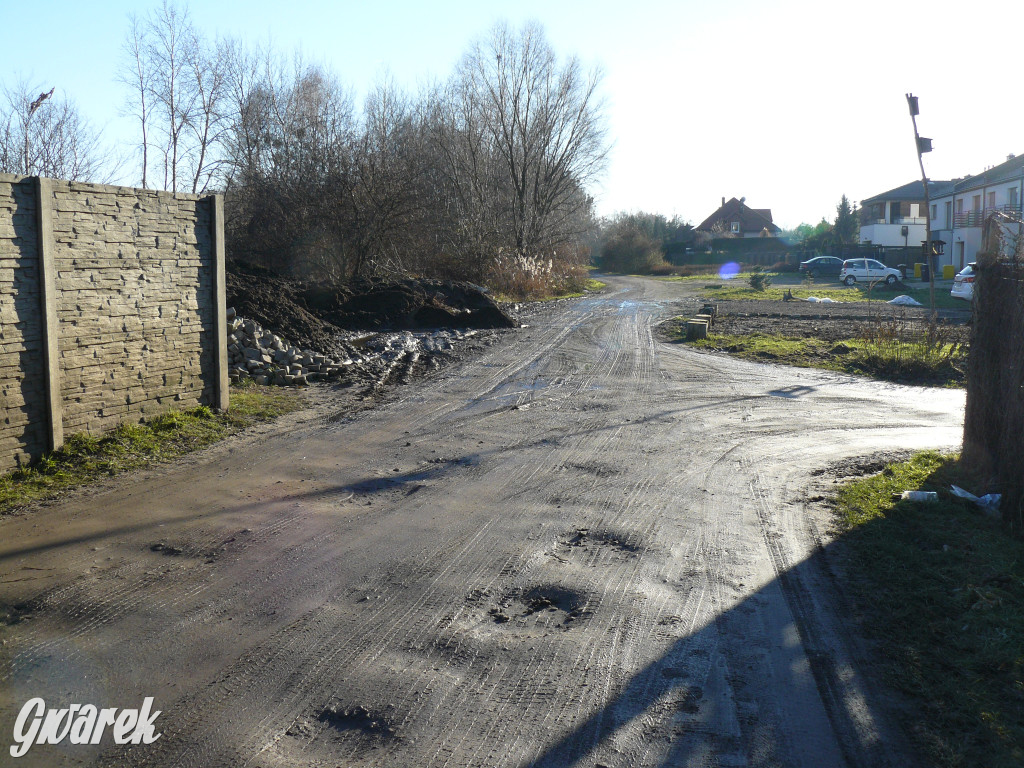 Tarnowskie Góry. Bałagan przy ul. Piestraka