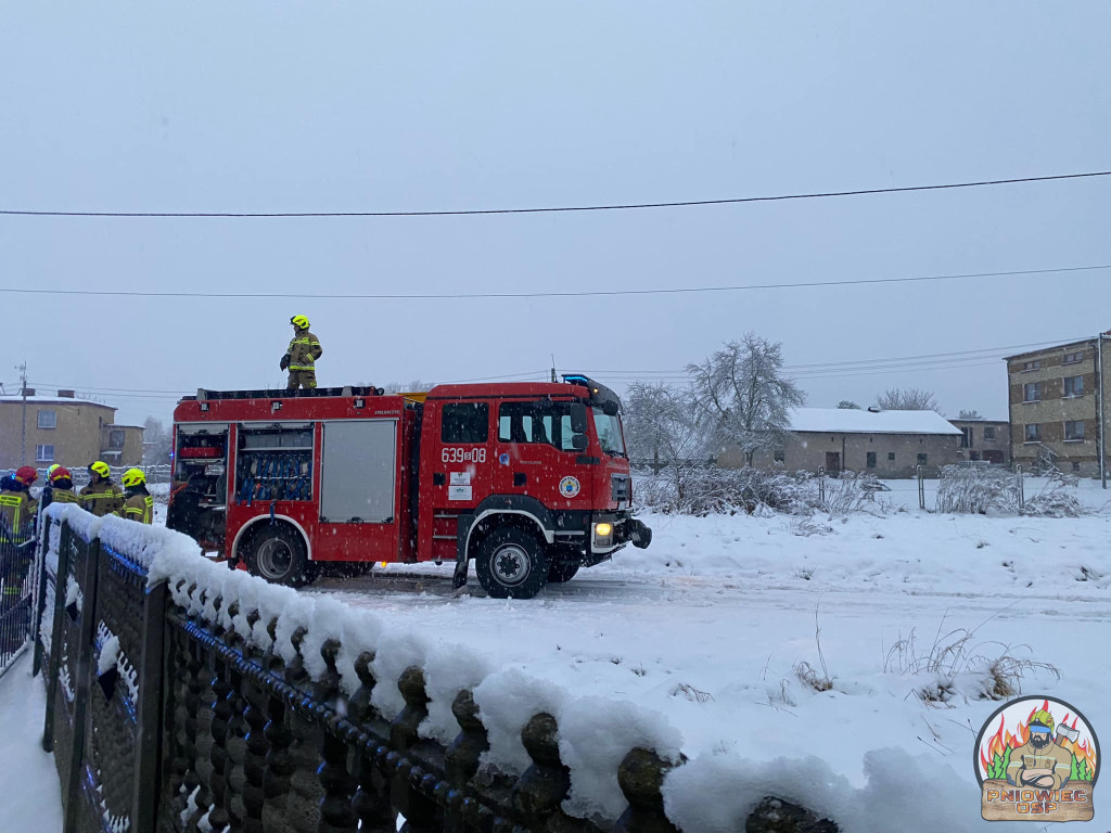 Tarnowskie Góry, Pniowiec. Pożar w Wigilię [FOTO]