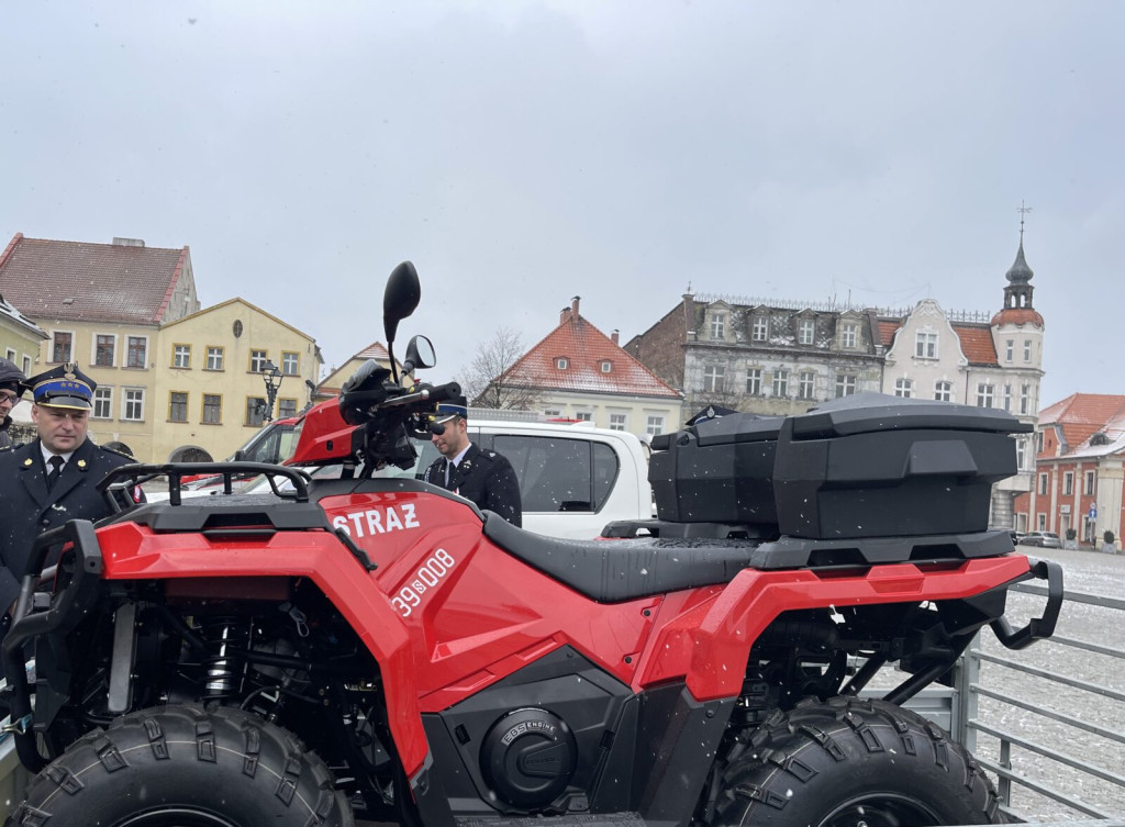 Tarnowskie Góry. Druhowie z OSP mają nowy quad i wóz