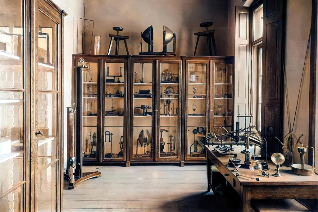 Budynek Staszica 125 lat temu