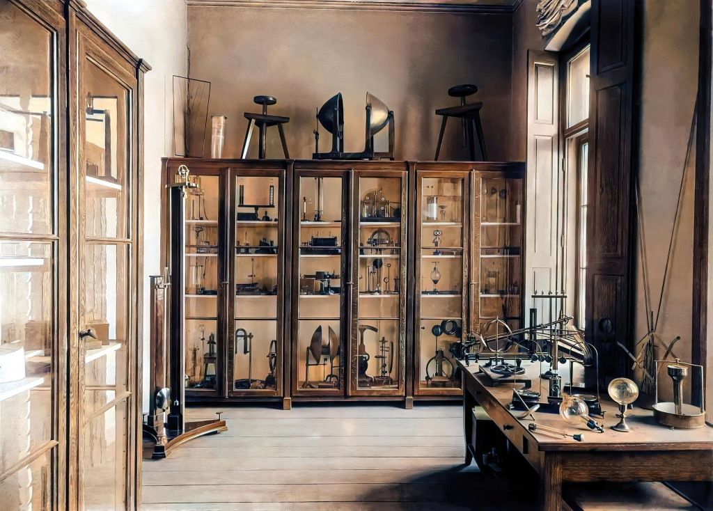 Budynek Staszica 125 lat temu