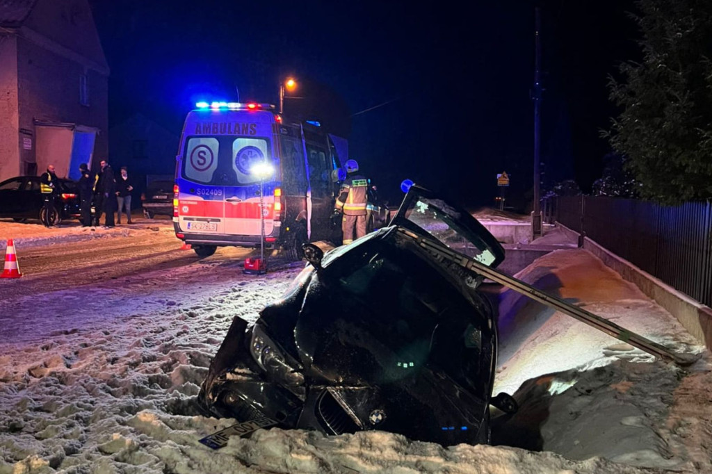 Jeden kierowca bmw, dwie kolizje