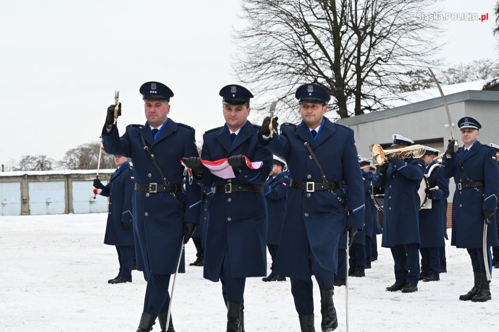 Ślubowanie nowych policjantów
