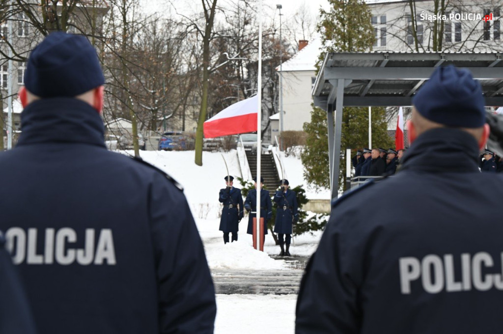 Ślubowanie nowych policjantów