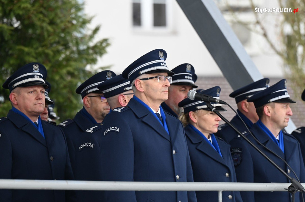 Ślubowanie nowych policjantów