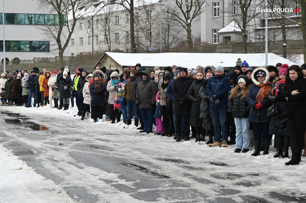Ślubowanie nowych policjantów