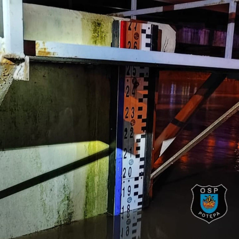 Zalane piwnice, posesje i garaż. Dużo interwencji strażaków
