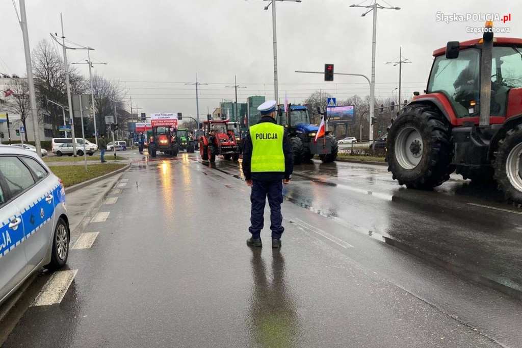 Protest rolników. Były duże utrudnienia