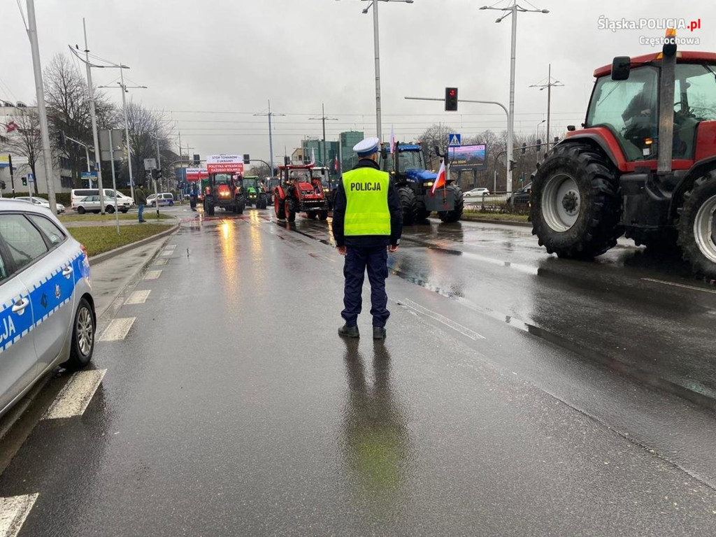 Protest rolników. Były duże utrudnienia