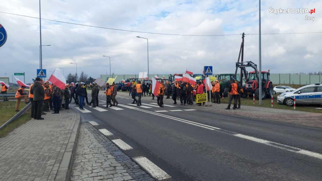 Protest rolników. Były duże utrudnienia