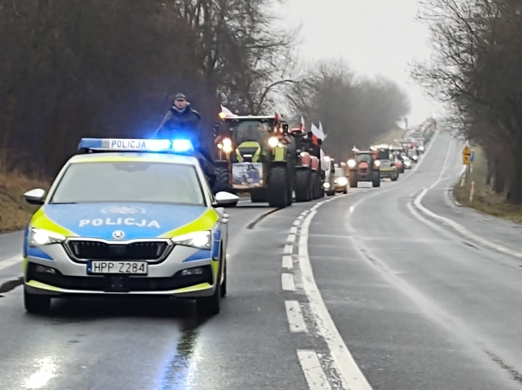 Protest rolników. Były duże utrudnienia