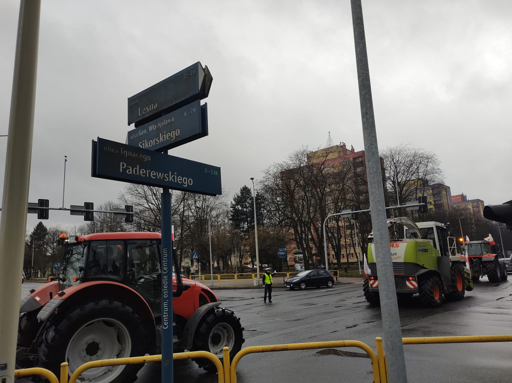 Protest rolników. Były duże utrudnienia