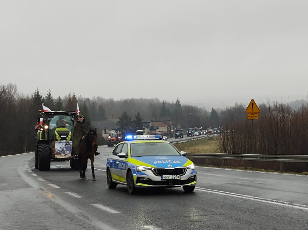 Protest rolników. Były duże utrudnienia