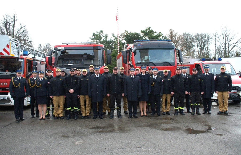 Tarnowskie Góry. Pożegnanie ze strażackim mundurem